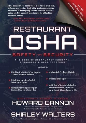 Restaurant OSHA Safety and Security 9781945614002 (Paperback)