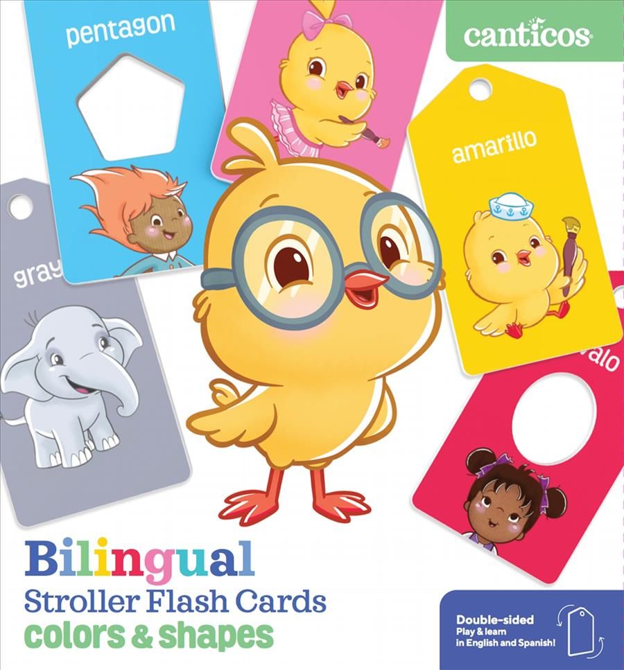 Canticos Bilingual Stroller Flash Cards: Colors & Shapes 9781945635595