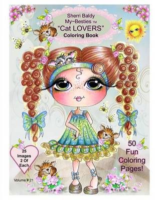 Sherri Baldy My-Besties Cat Lovers Coloring Book By Sherri Ann Baldy