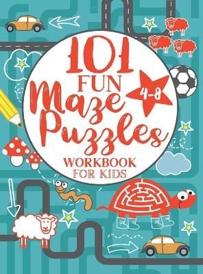 Maze Puzzle Book for Kids 4-8 By Trace 9781946525413 (Hardback)
