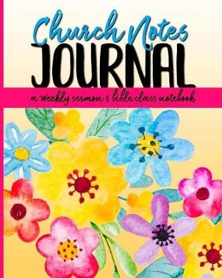 Church Notes Journal By Frisby 9781947209183 (Paperback)