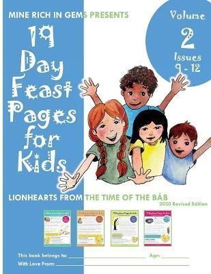19 Day Feast Pages for Kids Volume 2 / Book 3 By Mine Rich in Gems