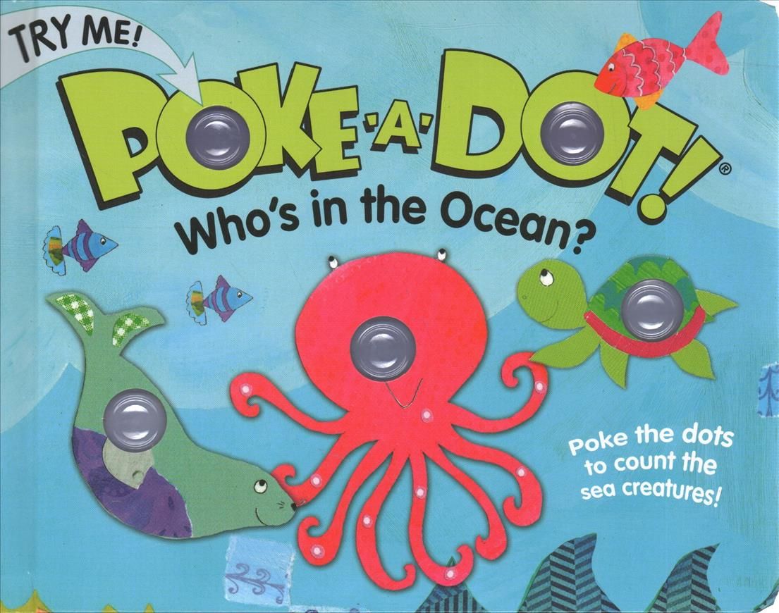 Poke-A-Dot: Who's in the Ocean By Melissa & Doug 9781950013012