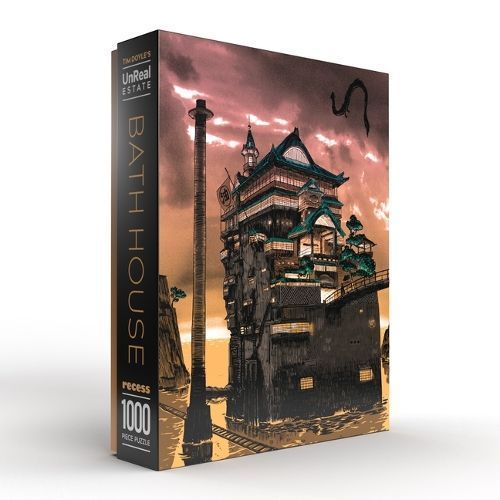 Bath House: 1000 Piece Jigsaw Puzzle by Tim Doyle 9781952251306
