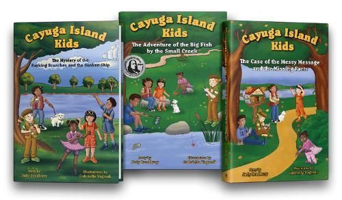 The Cayuga Island Kids Series By Judy Bradbury, Gabriella Vagnoli