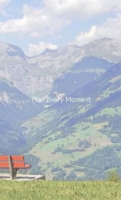 Hardcover Monthly Planner Mountain Theme: 5.5x8.5 Fillable Blank Templates Undated Calendar for Office, School or Home, Sun-Sat, Pages For ...