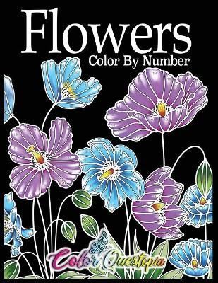 Flowers Color by Number By Color Questopia 9781954883420 (Paperback)