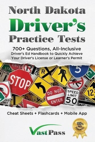 North Dakota Driver's Practice Tests By Vast 9781955645461 (Paperback)