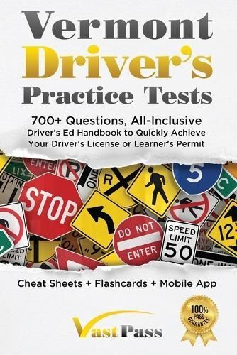 Vermont Driver's Practice Tests By Vast 9781955645492 (Paperback)