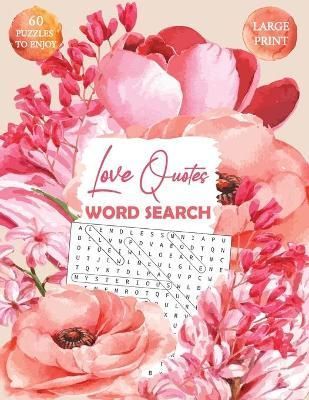 Love Quotes Word Search By Press, Schwarze Alpina 9781955661126