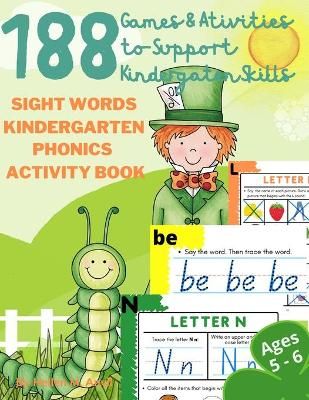 Sight Words Kindergarten & Phonics Activity Book By Hellen Anvil