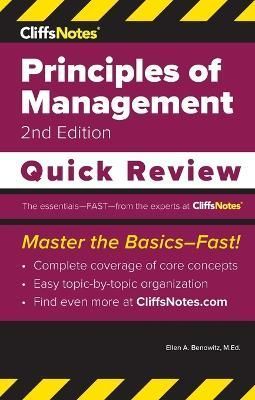 CliffsNotes Principles of Management By Ellen a Benowitz 9781957671376
