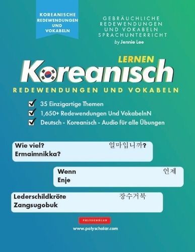 Koreanisch Lernen Redewendungen Und Vokabeln By Jennie Lee (Paperback)