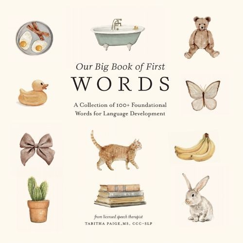 Our Big Book of First Words 9781958803875 (Board book)