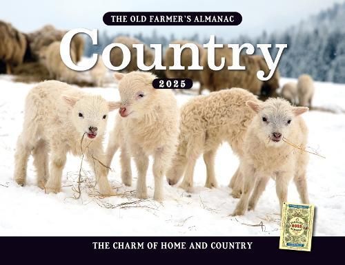 The 2025 Old Farmer's Almanac Country Wall Calendar 9781961793996