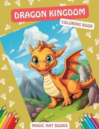 Dragon Kingdom Coloring Book By Books 9781962236119 (Paperback)