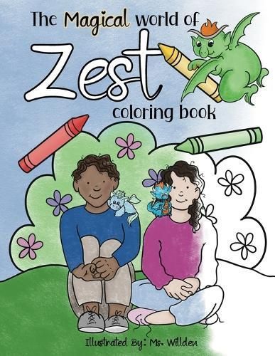 Magical World of Zest Coloring Book By Willden 9781962478113
