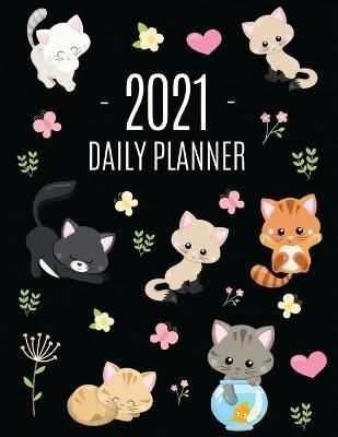 Cats Daily Planner 2021 By Journals 9781970177176 (Paperback)