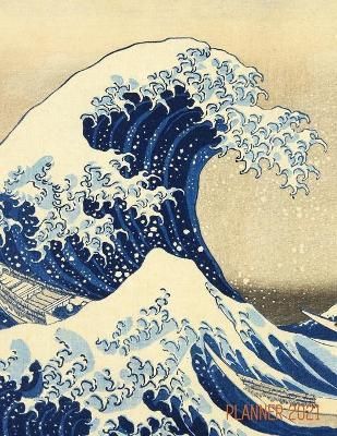 Great Wave Planner 2021 By Notebooks 9781970177329 (Paperback)