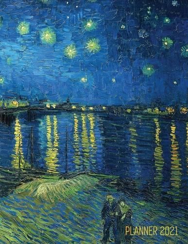 Van Gogh Art Planner 2021 By Notebooks 9781970177374 (Paperback)