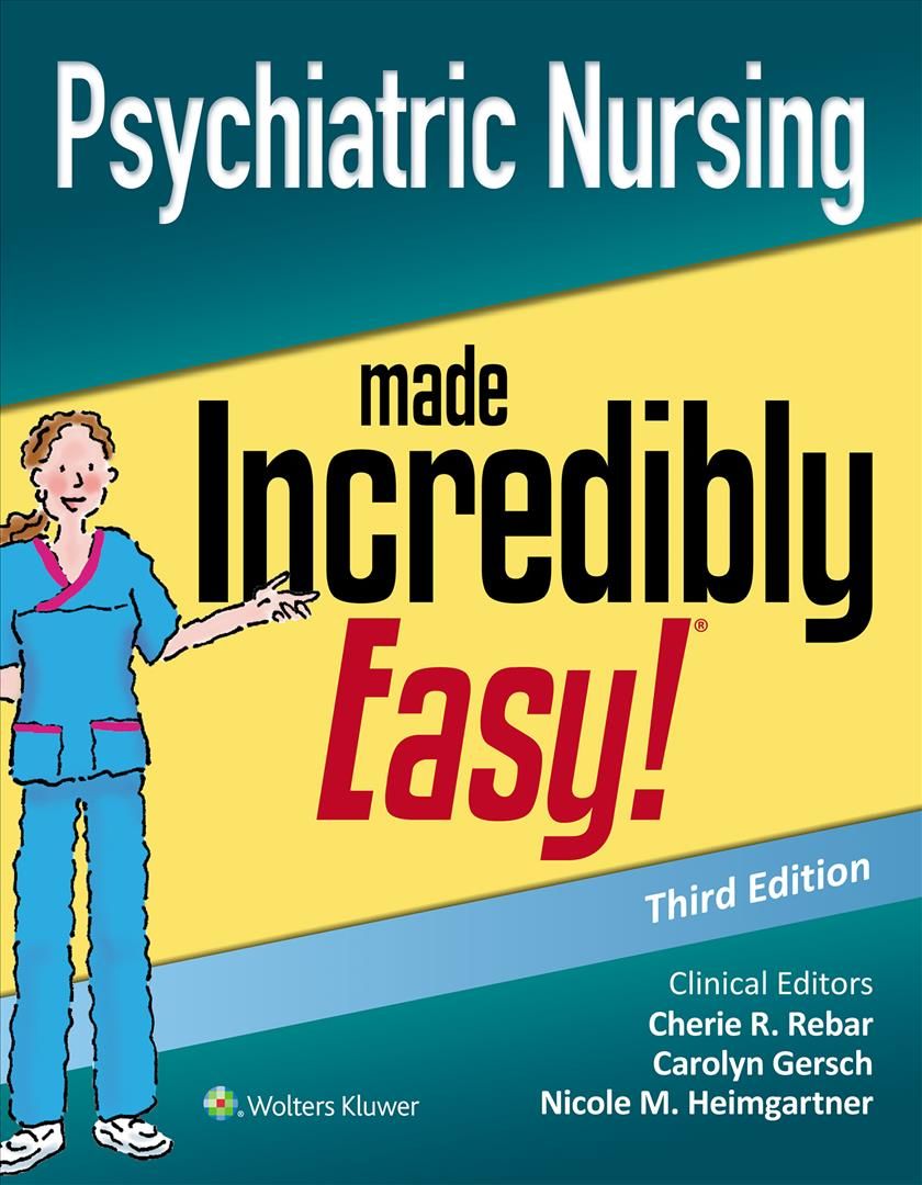 Psychiatric Nursing Made Incredibly Easy! 9781975144340 (Paperback)