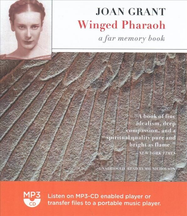 Winged Pharaoh By Joan Grant (author), Mil Nicholson (read by)