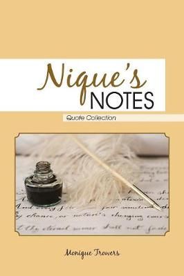 Nique's Notes By Trowers 9781984525352 (Paperback)