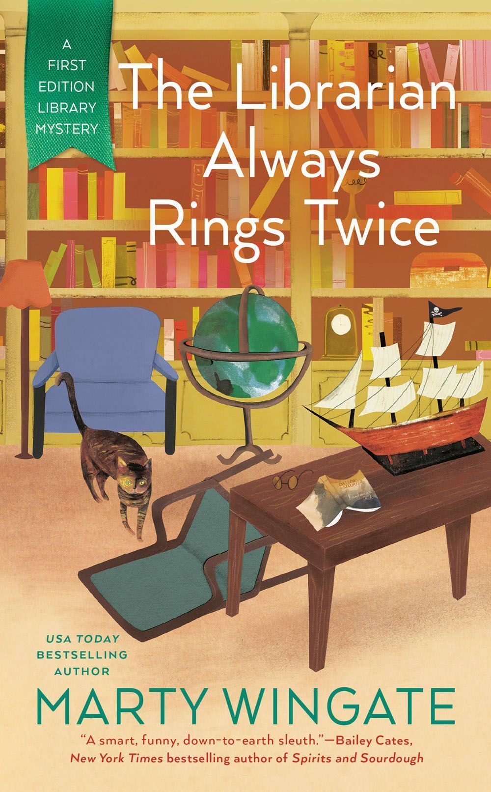 The Librarian Always Rings Twice By Marty Wingate 9781984804174