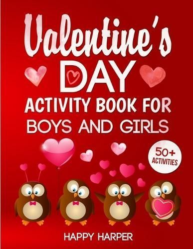 Valentine's Day Activity Book By Hall 9781989543801 (Paperback)