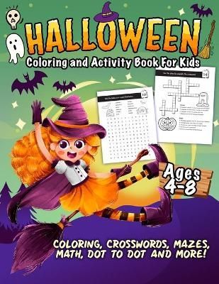 Coloring and Activity Book - Halloween Edition By Hall 9781989968420