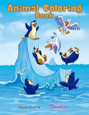 Animal Coloring Book: Kids Coloring Book Ages 4-8, 9-12 9781990136092