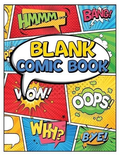 Blank Comic Book Panels By Fairyland Books 9781998058266 (Paperback)