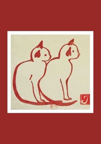Carnet Blanc Deux Chats, Estampe By Alphonse Isaac 9782011168986