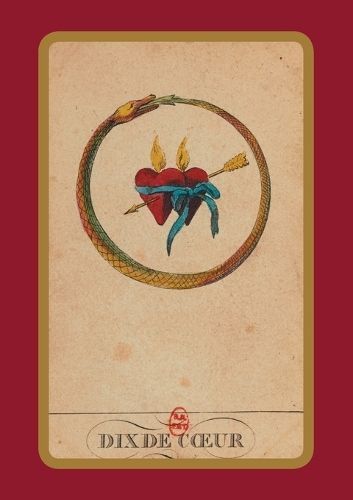 Carnet Ligné Cartomancie, Dix De Coeur, 18E Siècle By Sans Auteur