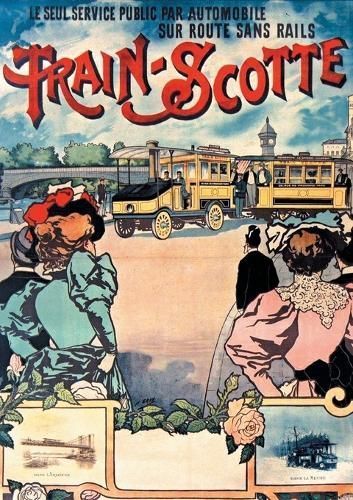 Carnet Ligné Affiche Train-Scotte Automobile By Henri Gray
