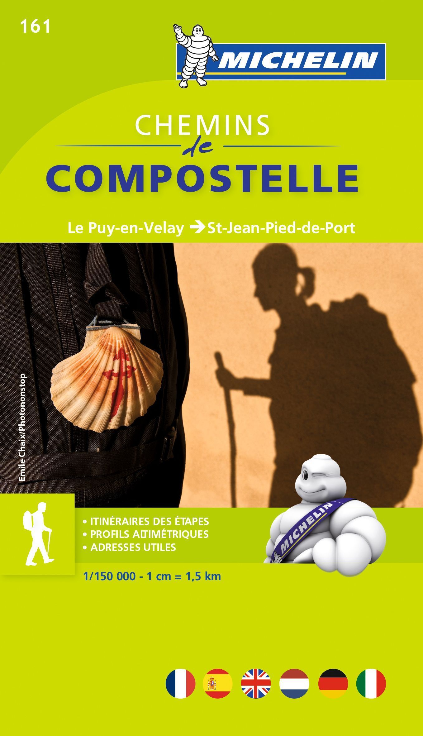Le chemin de Compostelle - Zoom Map 161 By Michelin 9782067174016