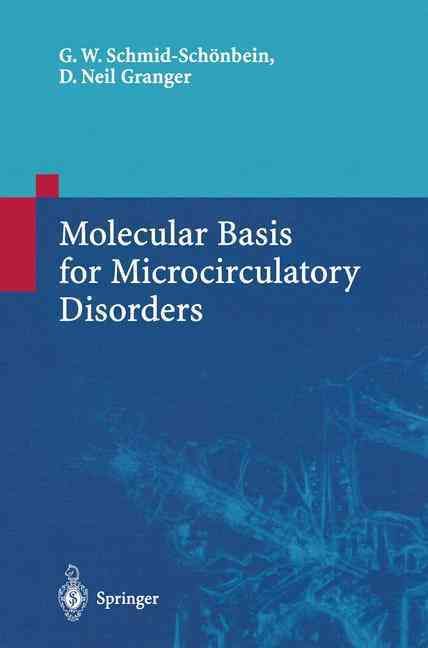 Molecular Basis for Microcirculatory Disorders 9782287005039