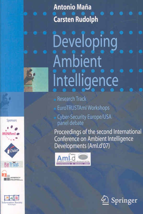 Developing Ambient Intelligence By Carsten Rudolph 9782287785436