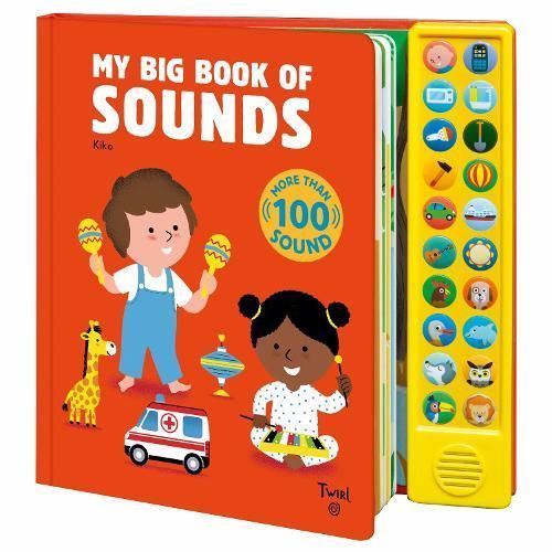 My Big Book of Sounds By Kiko 9782408012854 (Board book)