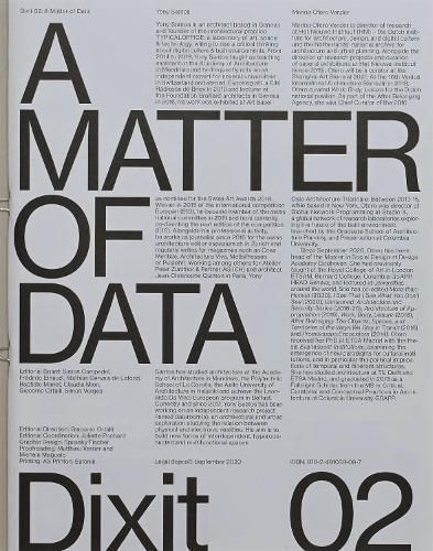 A Matter of Data 9782491039097 (Paperback)