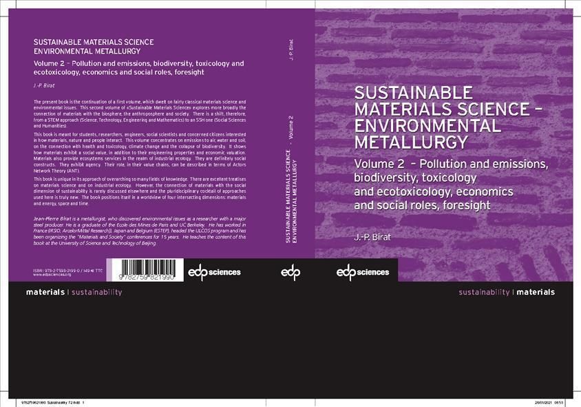 Sustainable Materials Science - Environmental Metallurgy 9782759821990