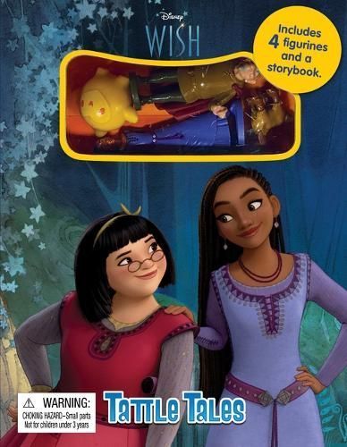 Disney Wish Tattle Tales By Phidal Publishing 9782764357347