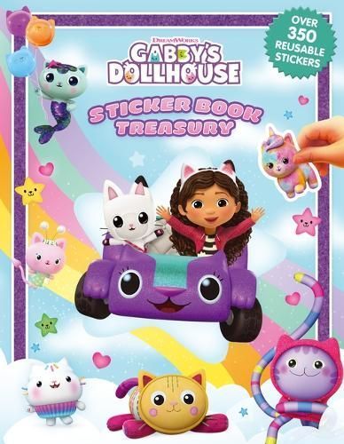 Gabby's Dollhouse Universal Sticker Book Treasury 9782764358061