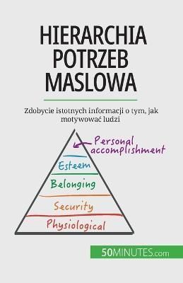 Hierarchia potrzeb Maslowa By Pierre Pich?re 9782808066648