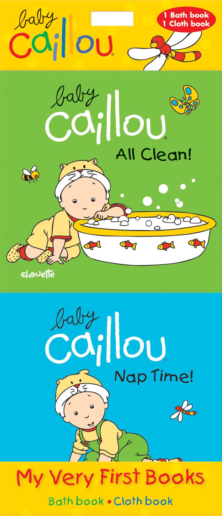 Baby Caillou: My Very First Books By Pierre Brignaud 9782897180751