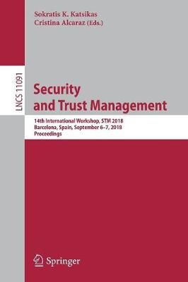 Security and Trust Management Security and Cryptology 9783030011406