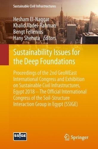 Sustainability Issues for the Deep Foundations 9783030019013
