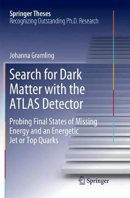 Search for Dark Matter with the ATLAS Detector : Probing Final States of Missing Energy and an Energetic Jet or Top Quarks