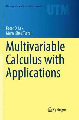Multivariable Calculus With Applications 9783030089139 (Paperback)