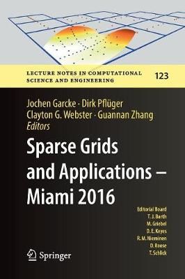 Sparse Grids and Applications - Miami 2016 By Garcke, Jochen